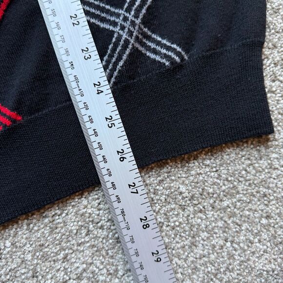 Y2K 2010 OPEN ST. ANDREWS THE OLD COURSE GOLF SWEATER WOOL ITALY LARGE - Picture 7 of 8